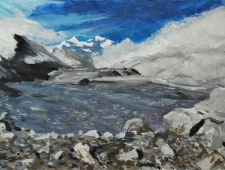 K2 (bozzetto) - 40x30 -  2006